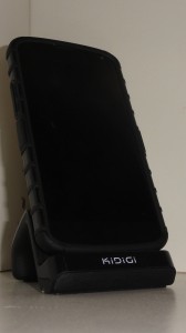 Nexus 4 with the ArmourDillo Case on the Charging Dock